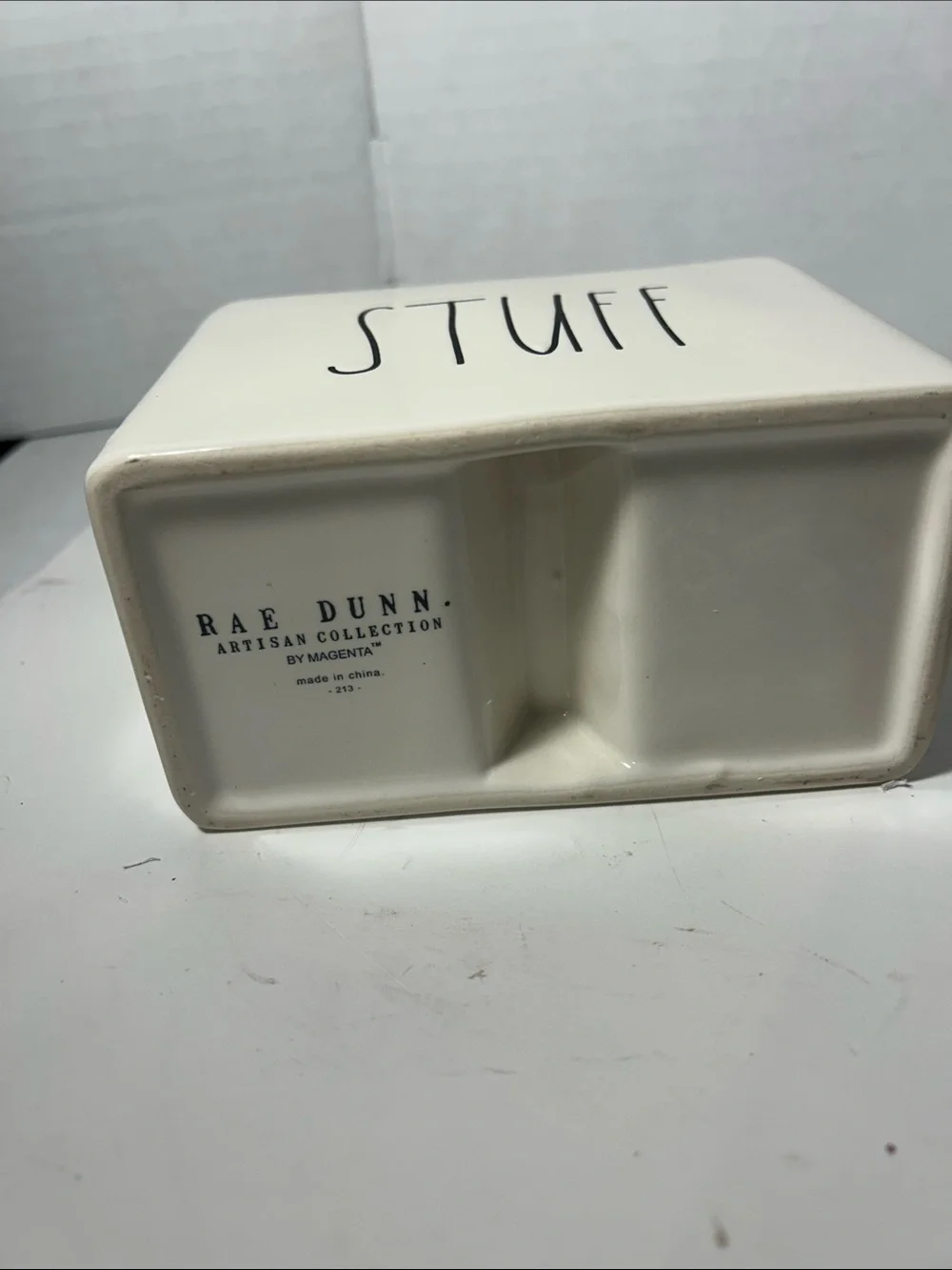 Rae Dunn Cream and Black 